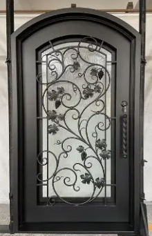 Iron doors